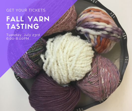 Fall Yarn Tasting