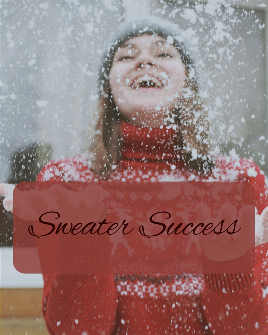 3 Steps to Sweater Success