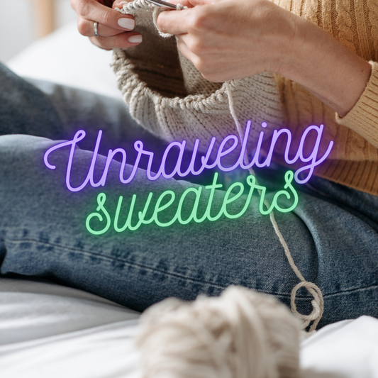 Unraveling Sweaters - Making adjustments to sleeve decreases